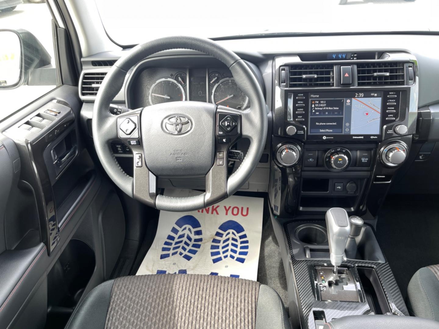 2023 SILVER TOYOTA 4RUNNER TRD OFF-ROAD (JTEPU5JR9P6) with an 4.0L engine, Automatic transmission, located at 1960 Industrial Drive, Wasilla, 99654, (907) 274-2277, 61.573475, -149.400146 - Photo#10